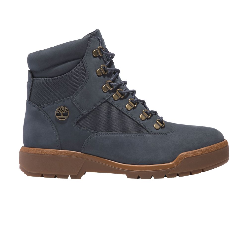 Pre-owned Timberland 6 Inch Field Boot 'dark Blue'