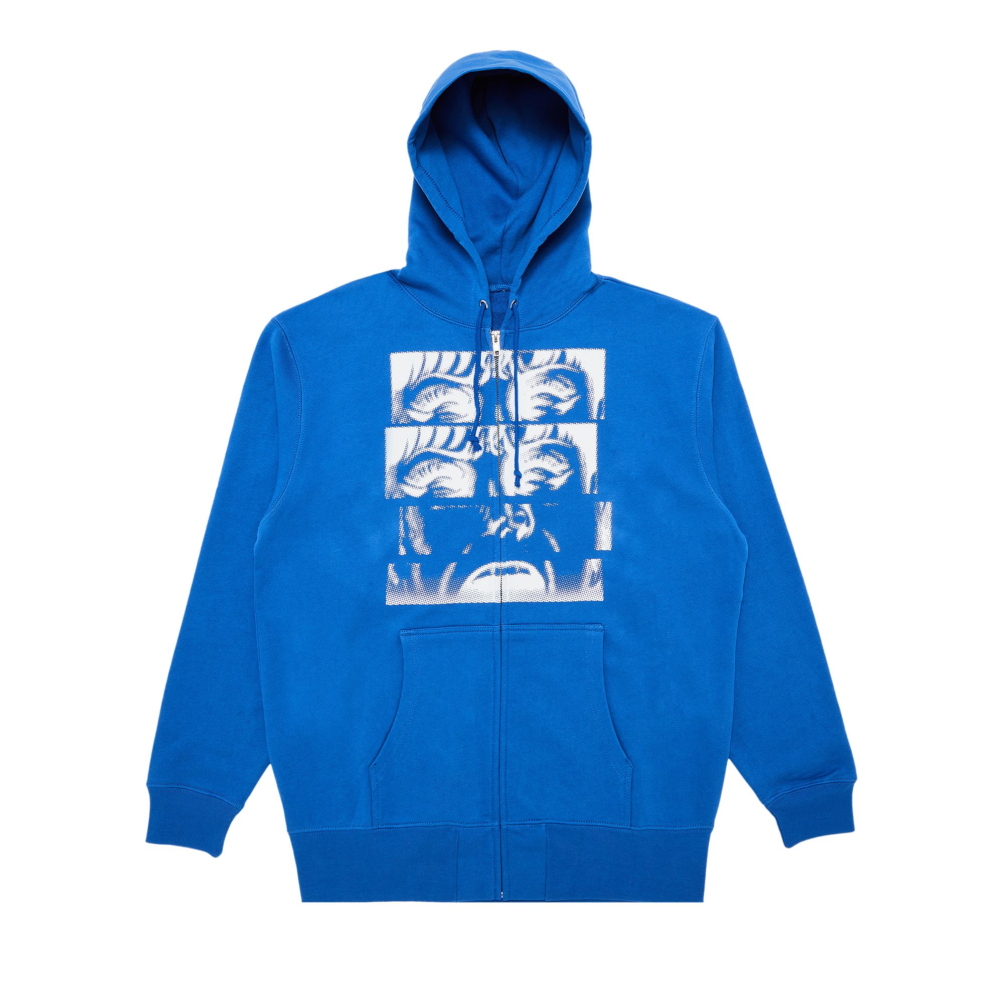 Pre-owned Goat Kazuo Umezu Scream Zip Up Blue | Men's Size Xl