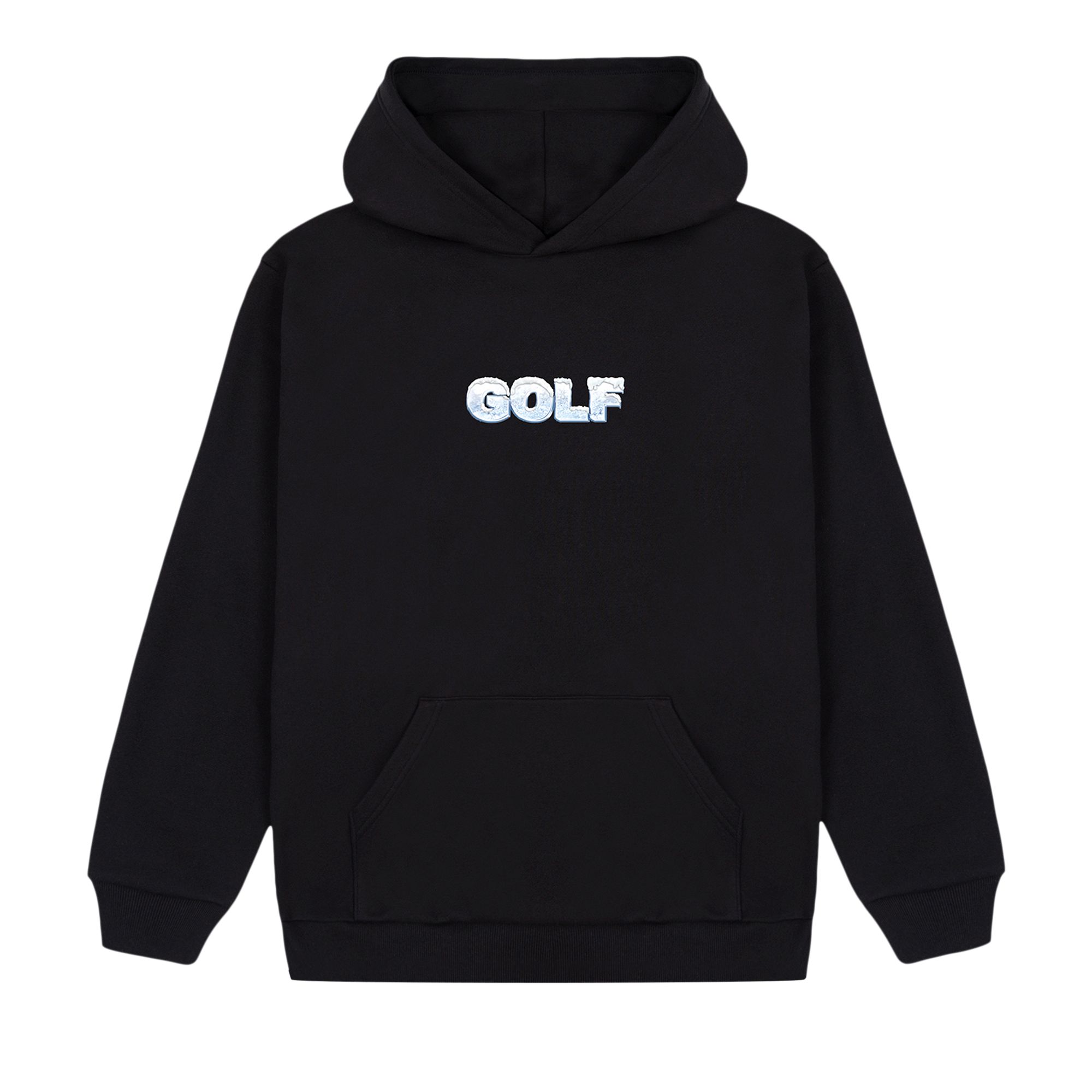 Pre-owned Golf Wang Ice Logo Hoodie 'black' | Men's Size Xl