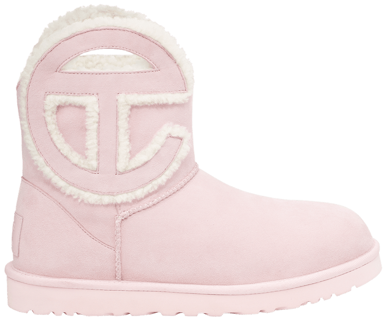 Teflar x UGG Logo Mini Boot Pink