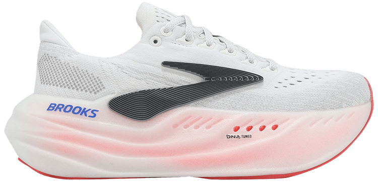 Brooks Wmns Glycerin Max White Black Diva Pink