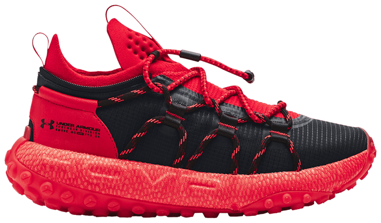 Under Armour HOVR Summit Fat Tire Cuff Black Red