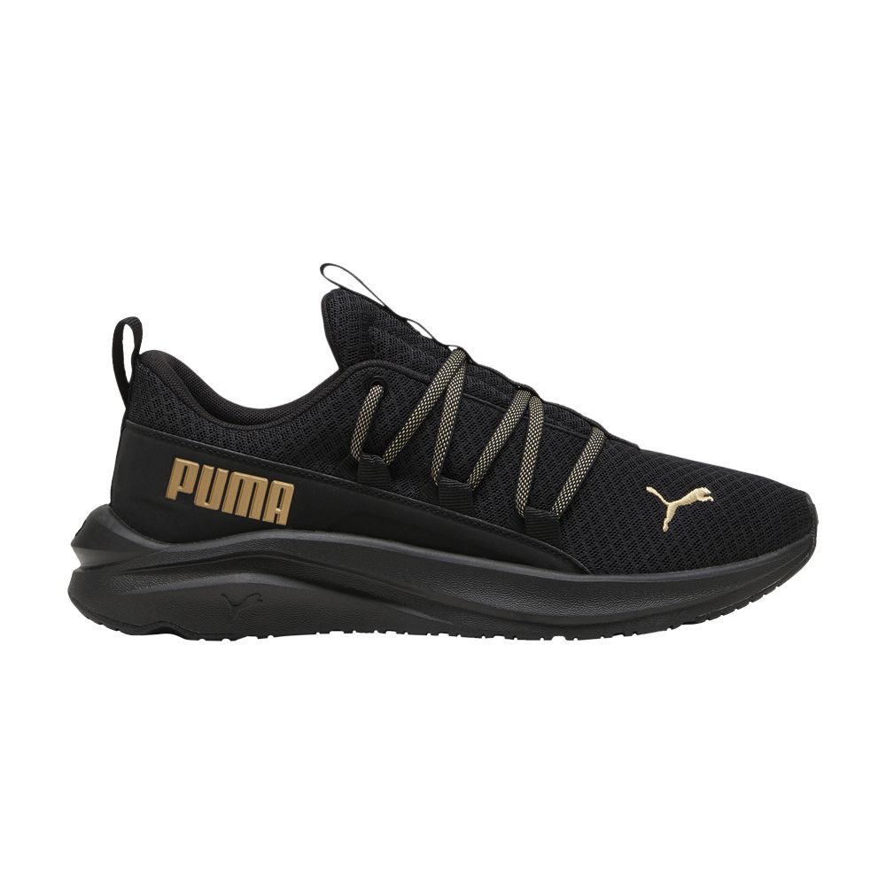 Pre-owned Puma Wmns Softride One4all 'black Rose Gold'