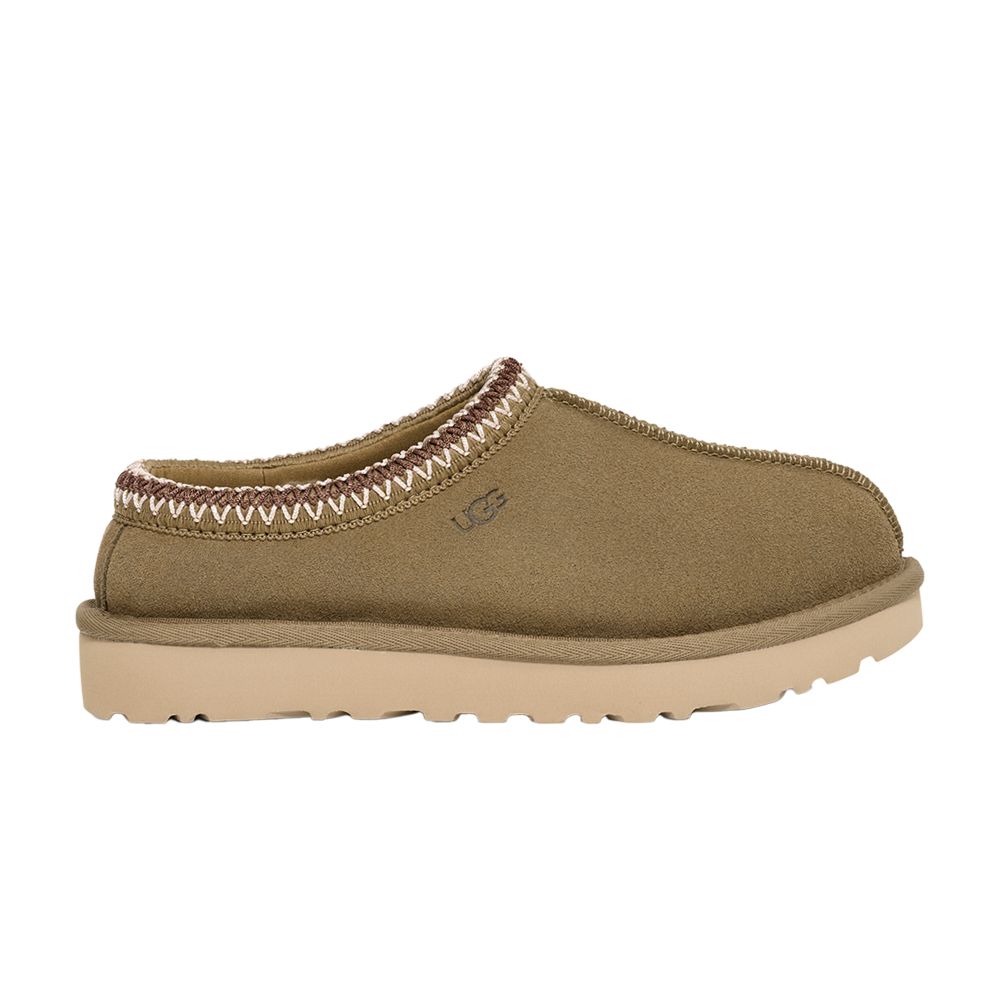 Pre-owned Ugg Wmns Tasman Slipper 'antilope' In Green