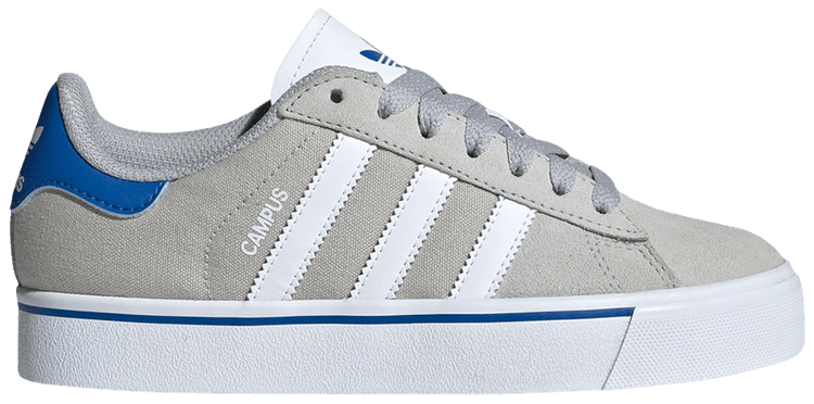 Adidas Campus Vulc J Grey White Blue