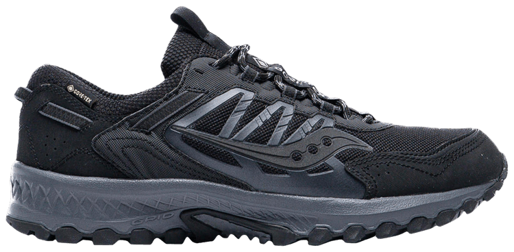 Saucony Grid Peak GORE TEX Black Sample