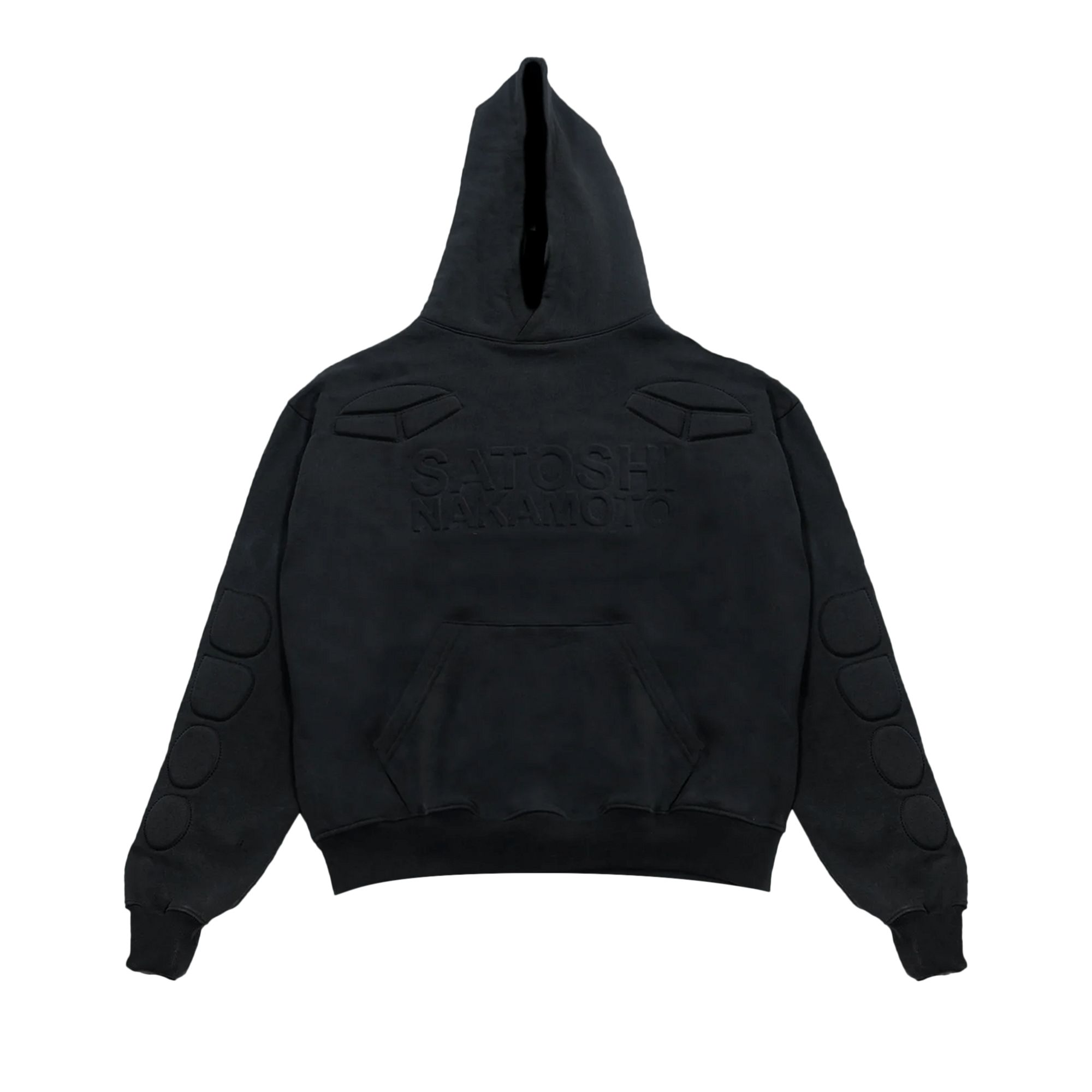 Pre-owned Satoshi Nakamoto Moto Hoodie 'black'