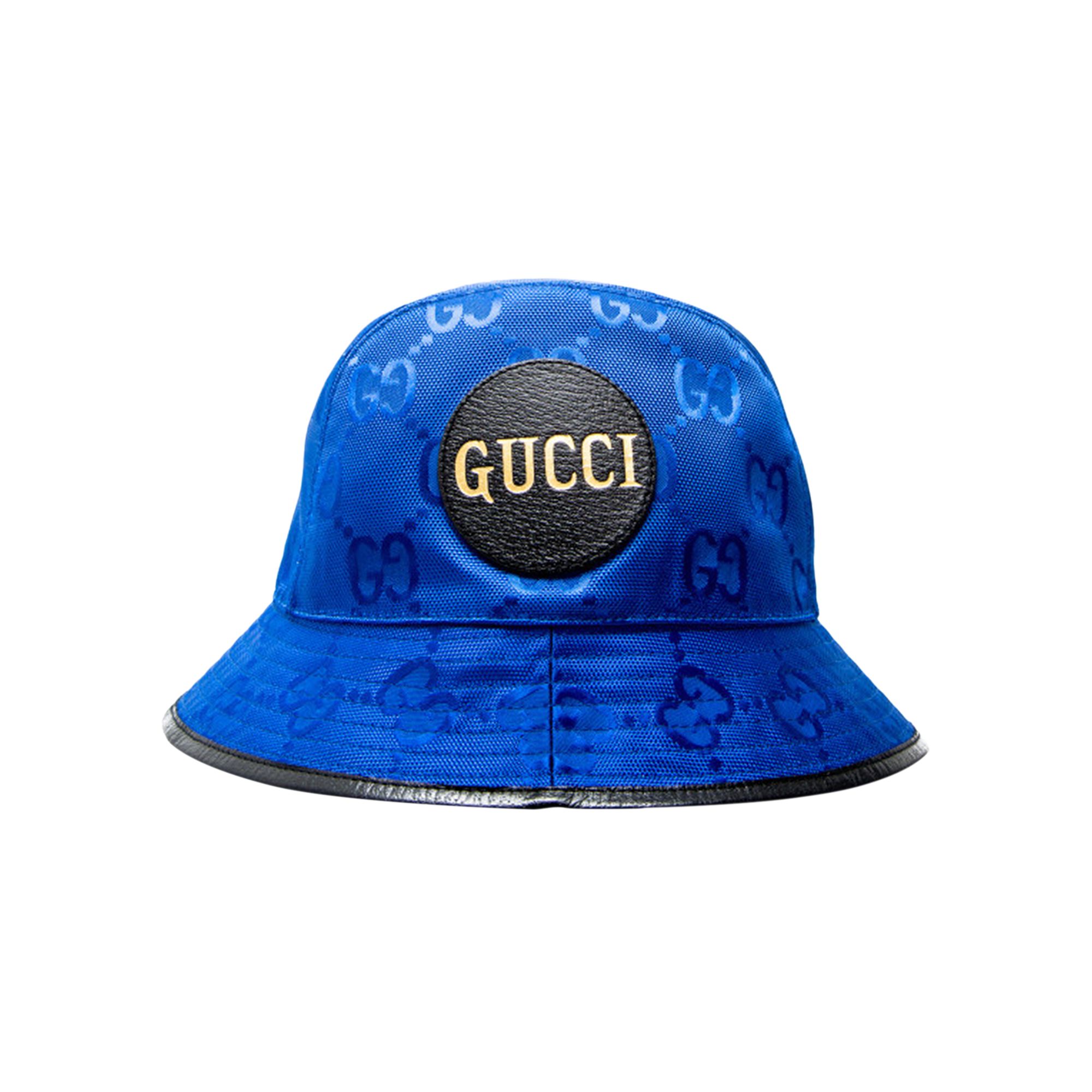 Pre-owned Gucci Off The Grid Bucket Hat 'bright Blue'