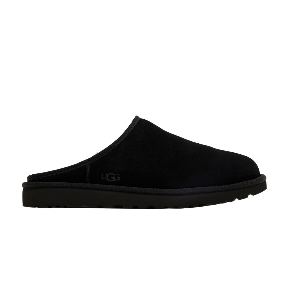 Pre-owned Ugg Classic Slip-on Slipper 'black'