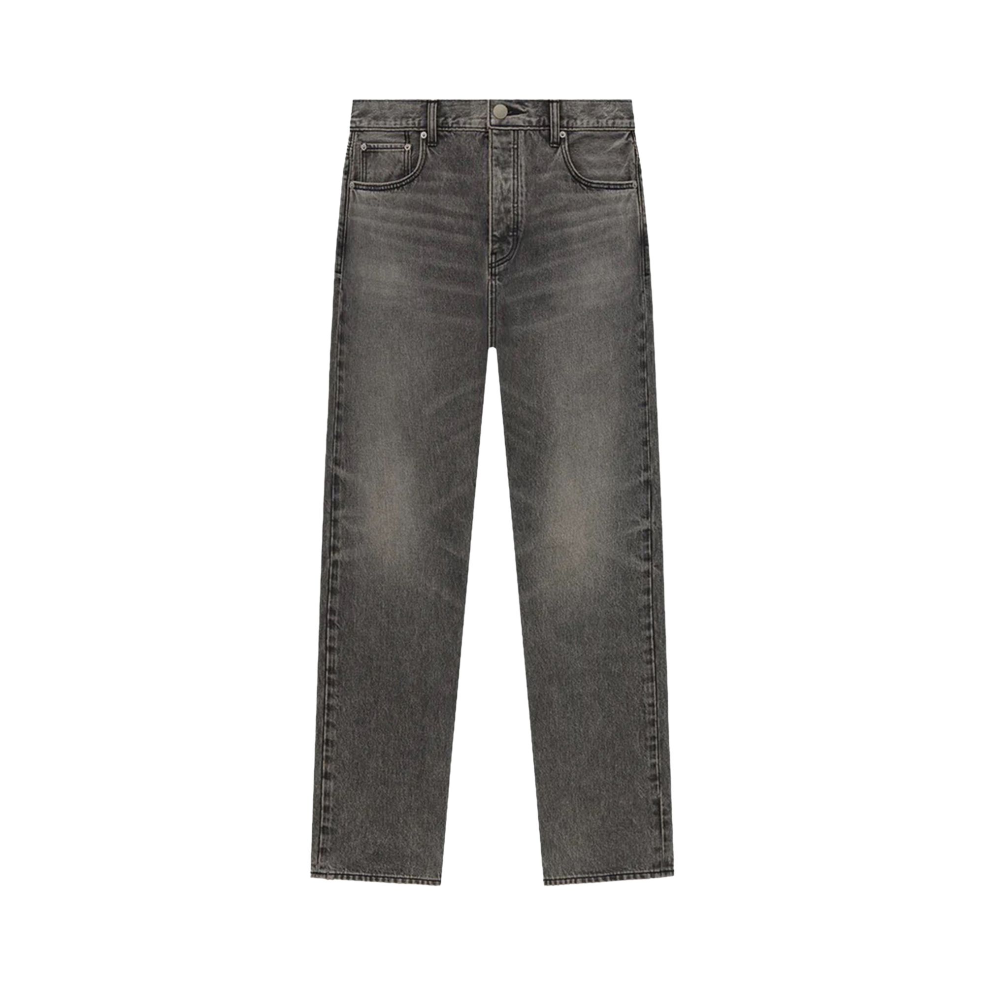 Pre-owned Essentials Fear Of God Denim 5-pocket Jean 'vintage Black' | Men's Size 28
