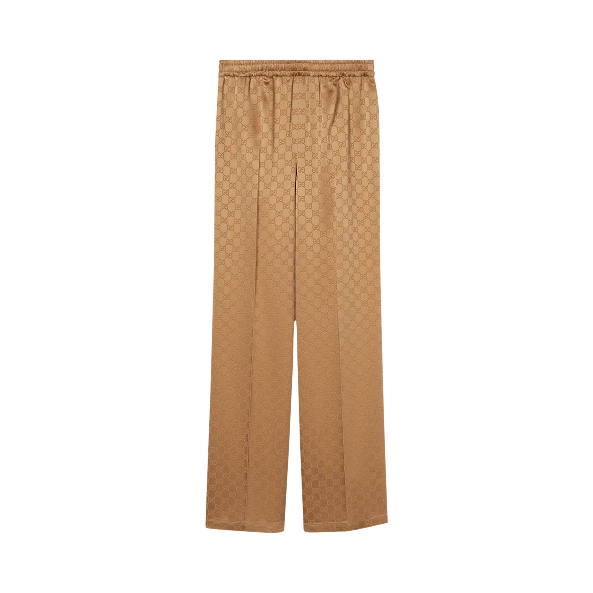 Pre-owned Gucci Jacquard Pants 'vintage Camel' | Tan | Women's Size Xs