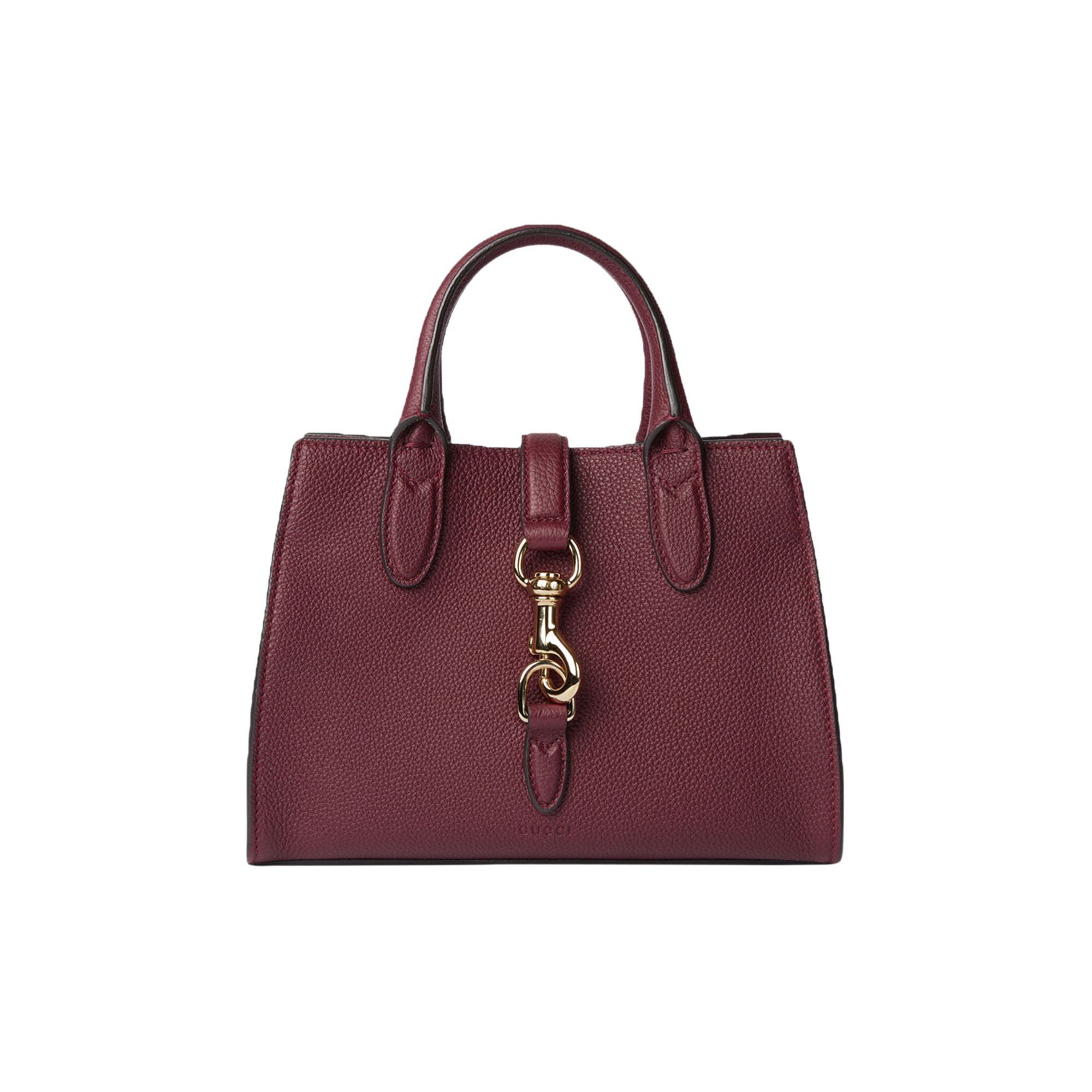 Pre-owned Gucci Small Tote Bag With Hook Closure 'red' | Women's Size Onesize