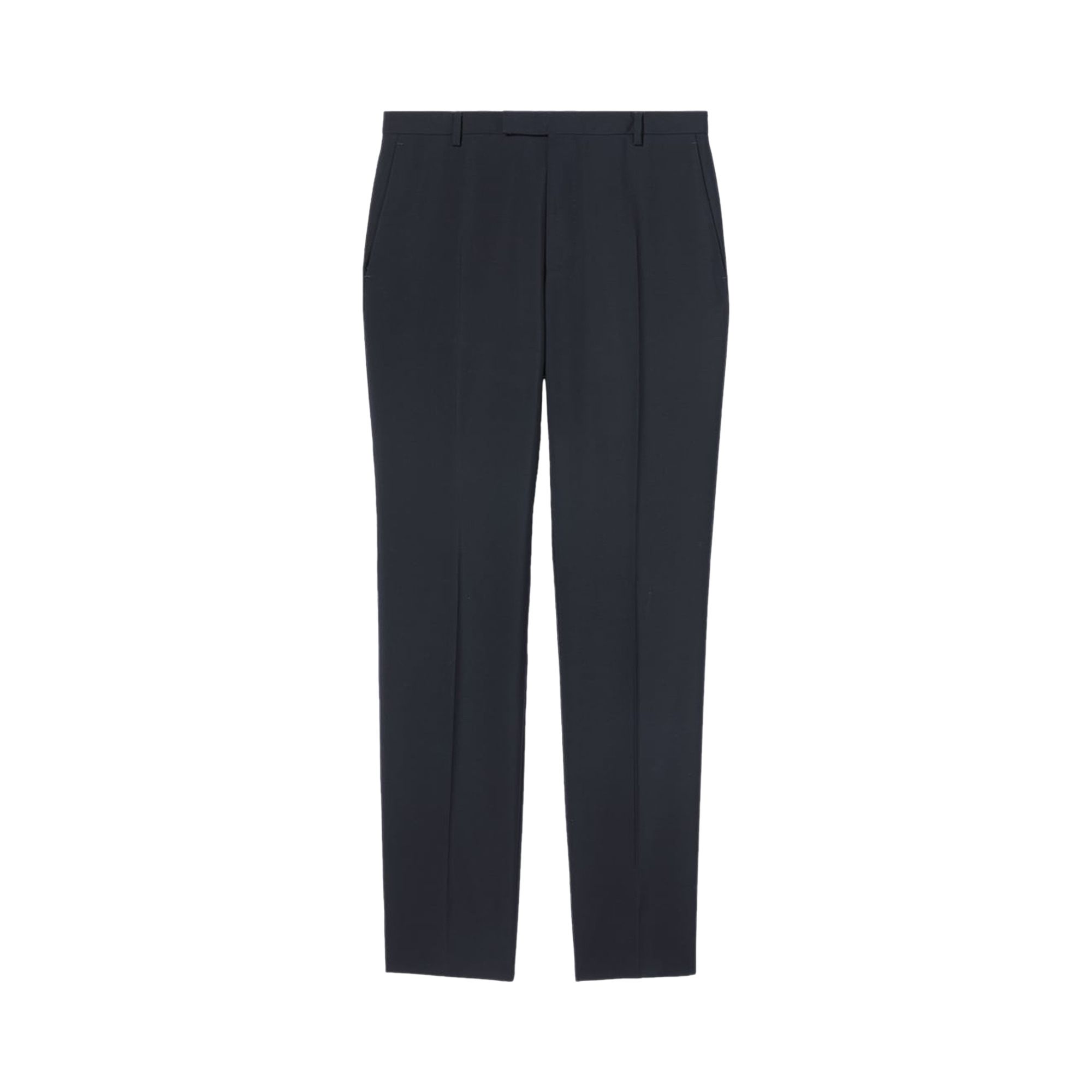 Pre-owned Gucci Light Wool Pants 'ink' | Black | Men's Size 54