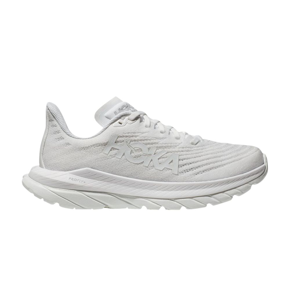 Pre-owned Hoka Wmns Mach 5 'white'