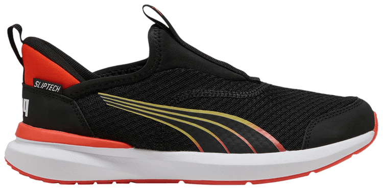 Puma Kruz Profoam SlipTech Big Kid Black Redmazing