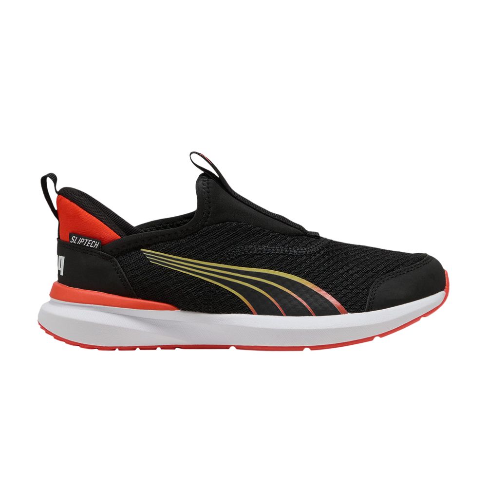 Puma Kruz Profoam SlipTech Big Kid 'Black Redmazing' | Kid's Size 5.5 - 397633-01