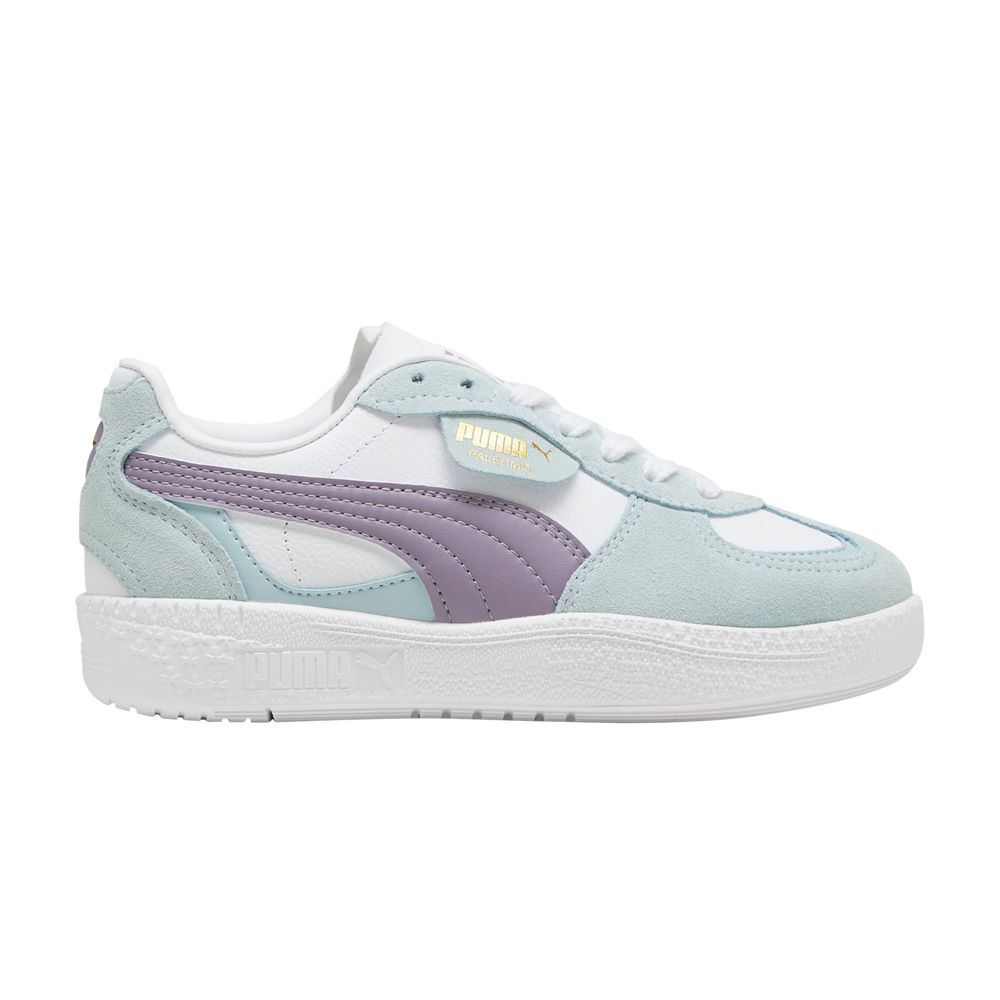 Puma Palermo Moda Big Kid 'Aqua Pale Plum' | Blue | Kid's Size 4.5 - 398855-03