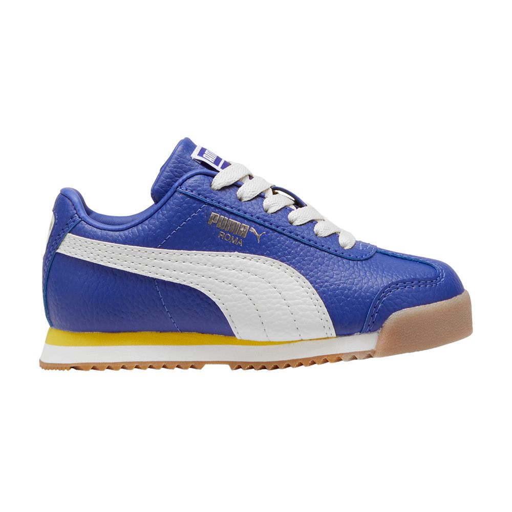 Puma Roma 24 Standard Little Kid 'Lapis Lazuli Fresh Pear' | Blue | Kid's Size 12 - 399010-04