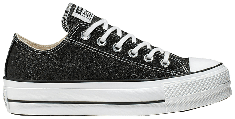 Converse Wmns Chuck Taylor All Star Lift Low Black Glitter