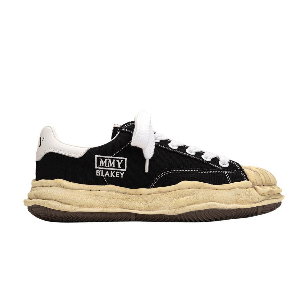 Pre-owned Miharayasuhiro Maison Mihara Yasuhiro Maison Mihara Yasuhiro Blakey Og Dyed Sole Canvas Low 'black' | Men's Size 45