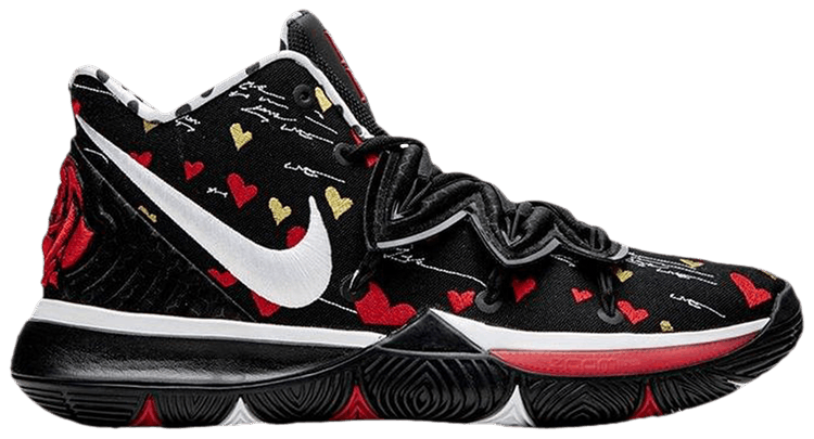 Size 10.0 SneakerRoom x Kyrie 5 I Love You Mom Black