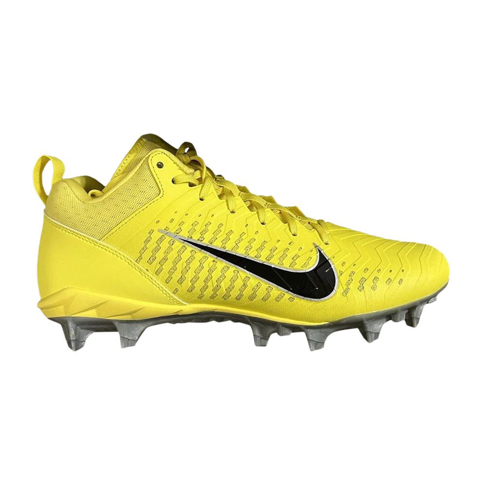 Nike Alpha Menace Pro 2 Low Wide 'Oregon Alternate Home' PE | Yellow | Men's Size 11.5 - DO6374-701
