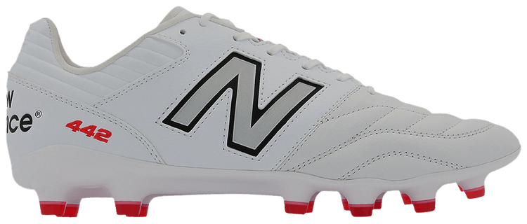 New Balance 442v2 Pro HG Wide White Black Red