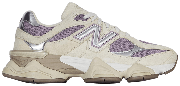 New Balance 9060 Beige Purple Courir Exclusive