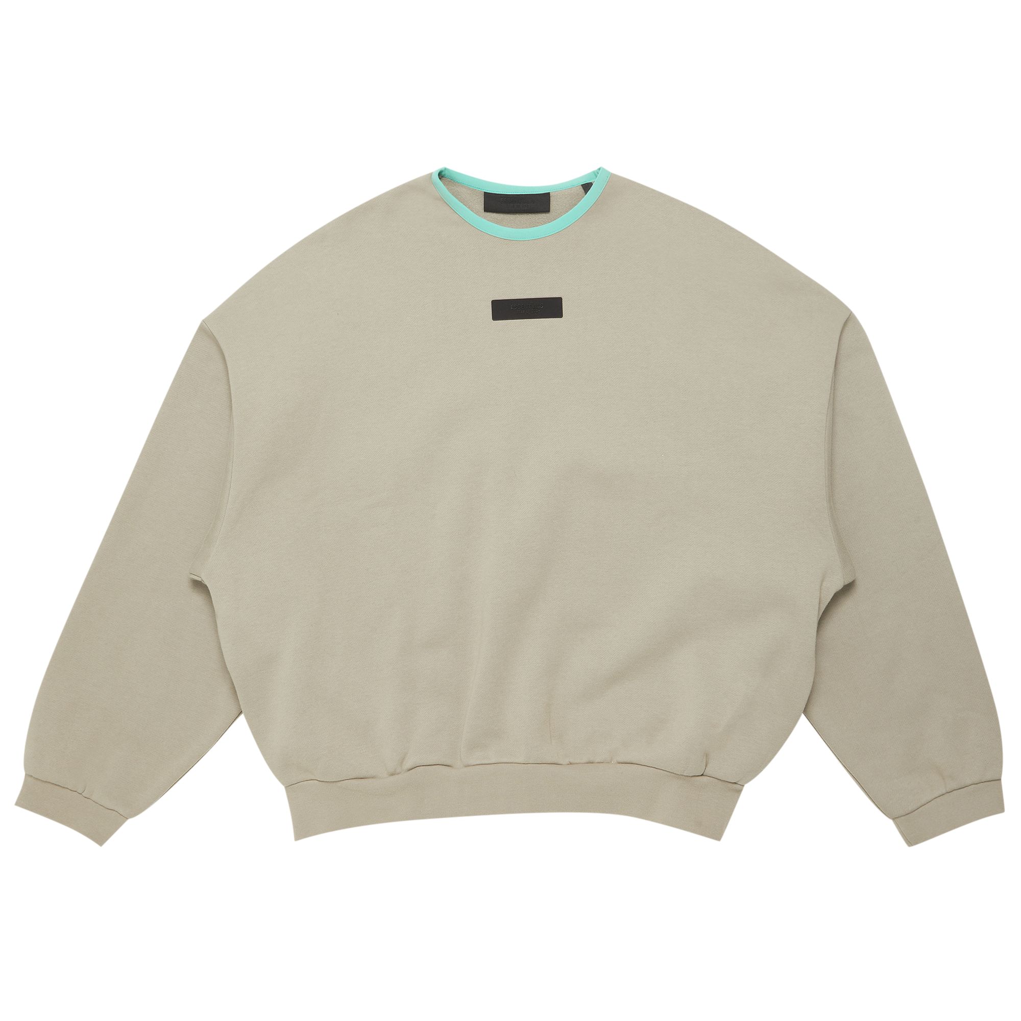 Pre-owned Essentials Fear Of God Crewneck Sweatshirt 'seal' In Grey