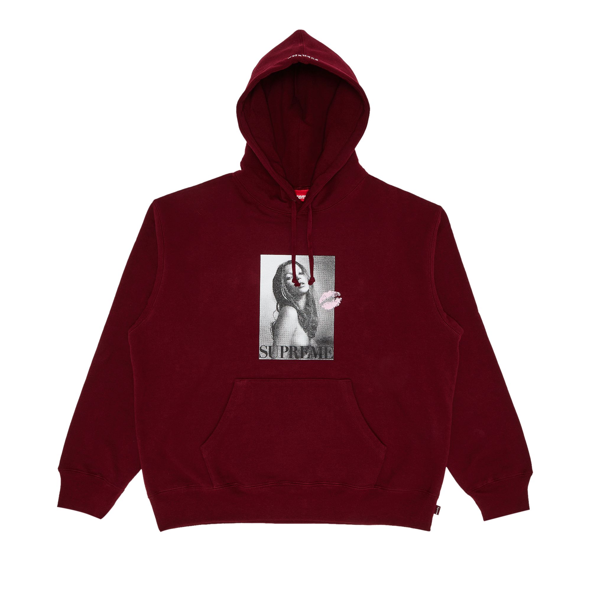 Pre-owned Supreme Kate Moss Hooded Sweatshirt 'cardinal' In Red