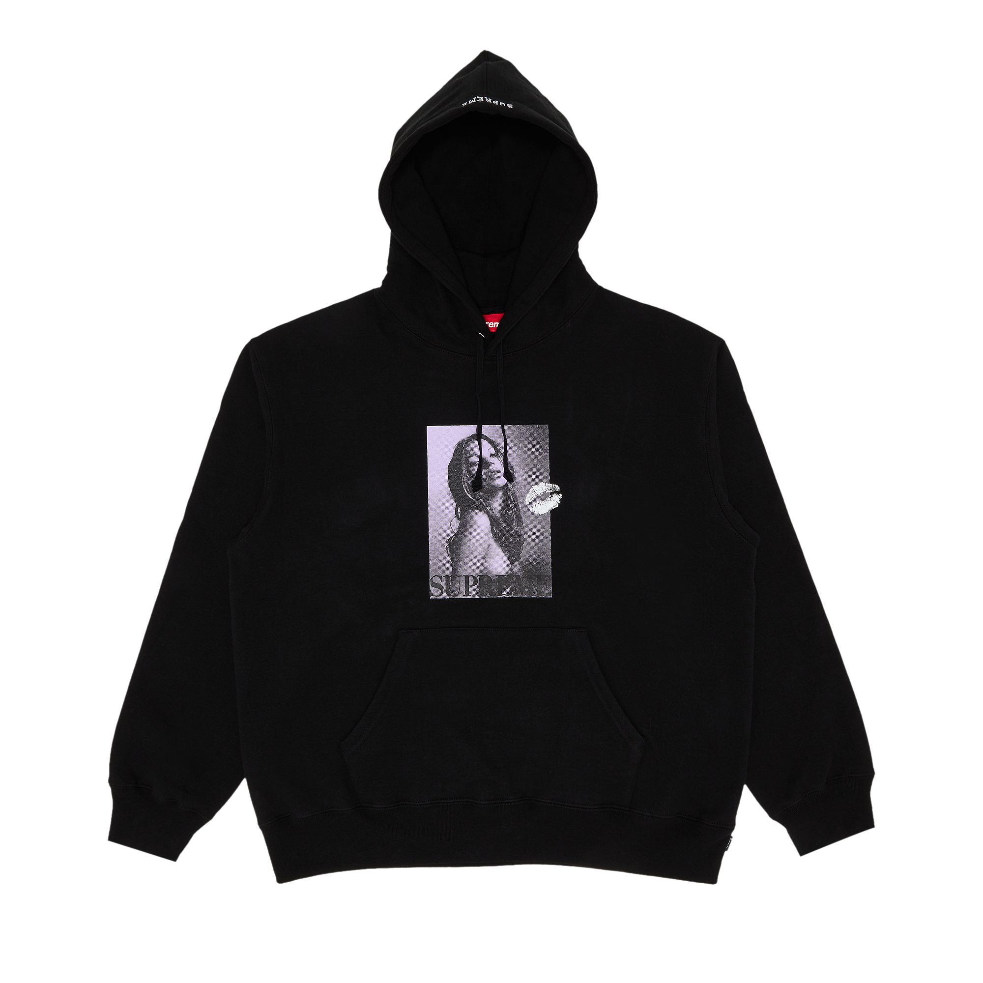 Pre-owned Supreme Kate Moss Hooded Sweatshirt 'black'