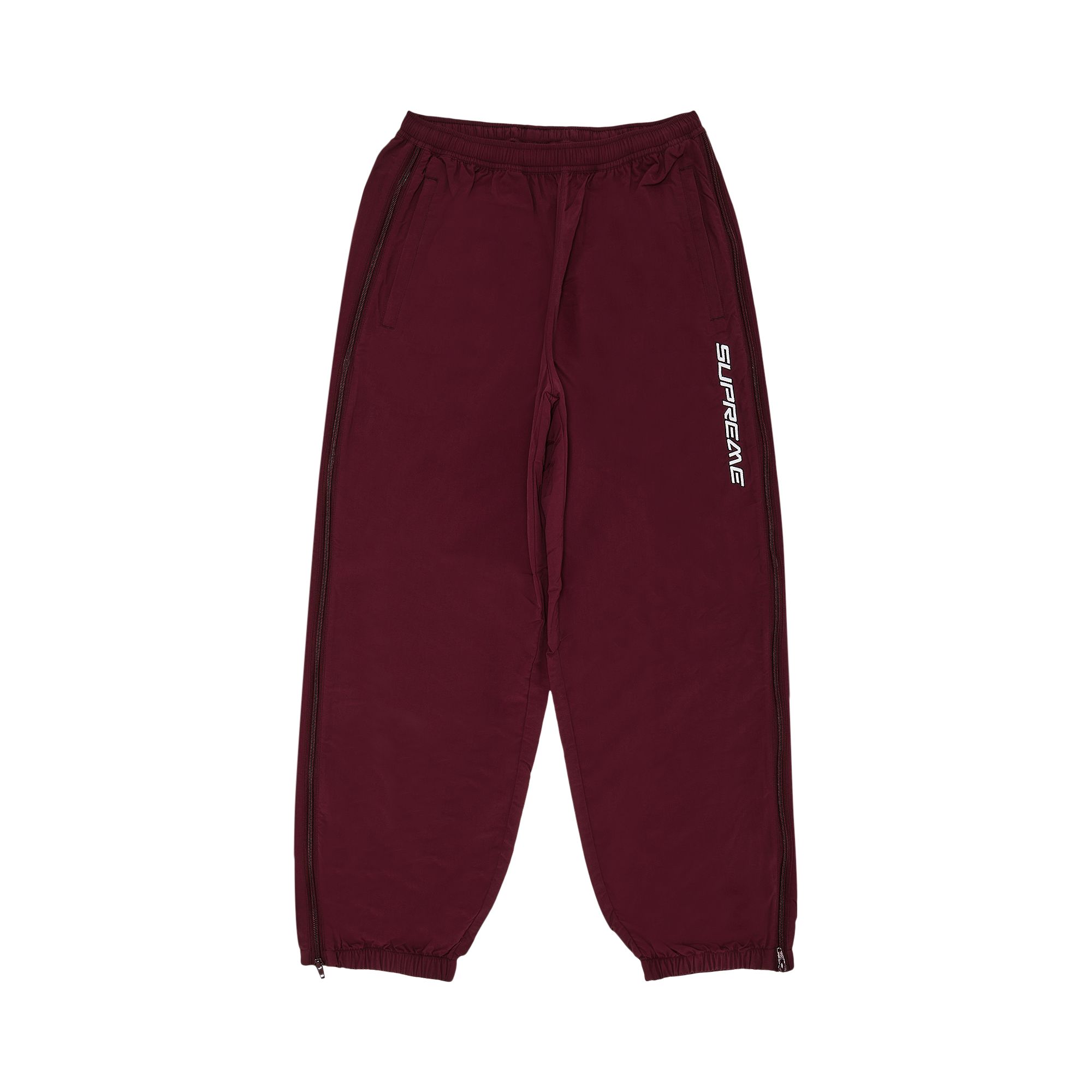 Pre-owned Supreme Warm Up Pant 'burgundy' | Red | Men's Size S