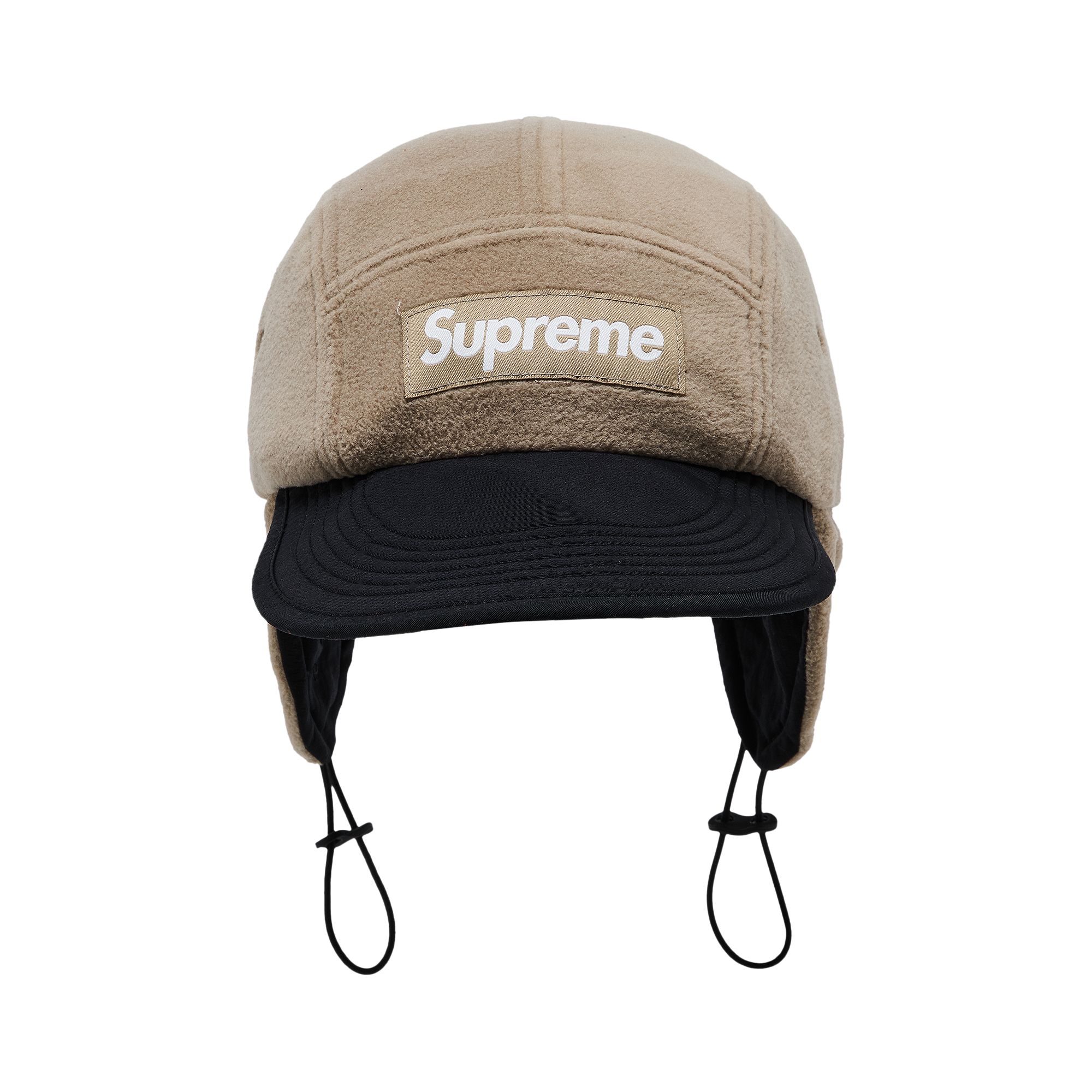 Pre-owned Supreme Polartec Earflap Camp Cap 'taupe' | Tan | Men's Size Onesize In Brown