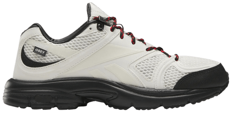 OBEY x Reebok Premier Road Plus 6 Chalk Black