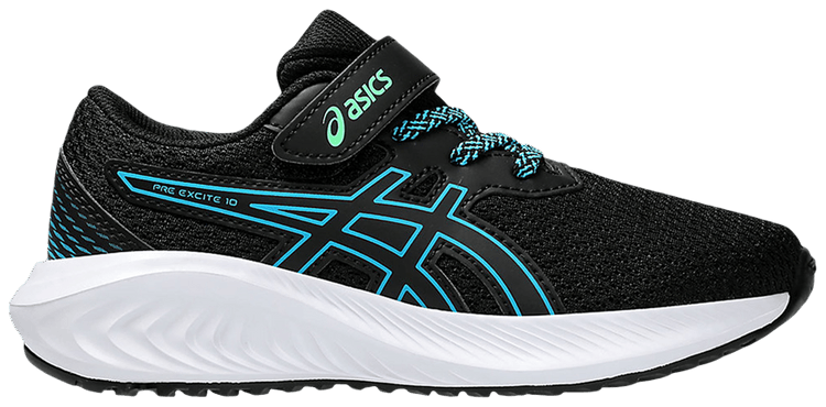 Asics Pre Excite 10 PS Black Digital Aqua