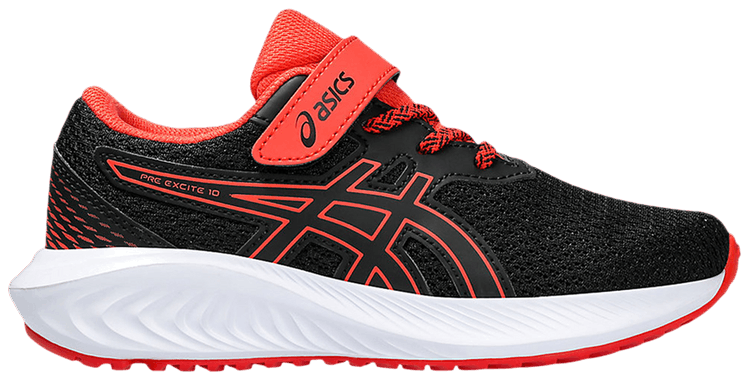 Asics Pre Excite 10 PS Black True Red