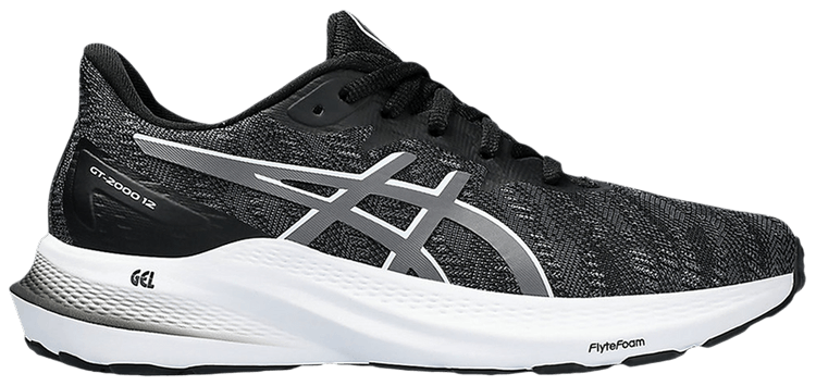 Asics GT 2000 12 GS Black Carrier Grey