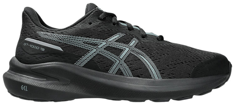 Asics GT 1000 13 GS Black Steel Grey