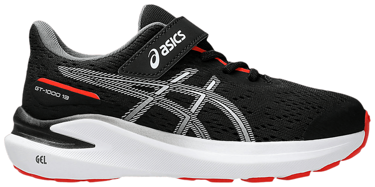 Asics GT 1000 13 PS Black Fiery Red