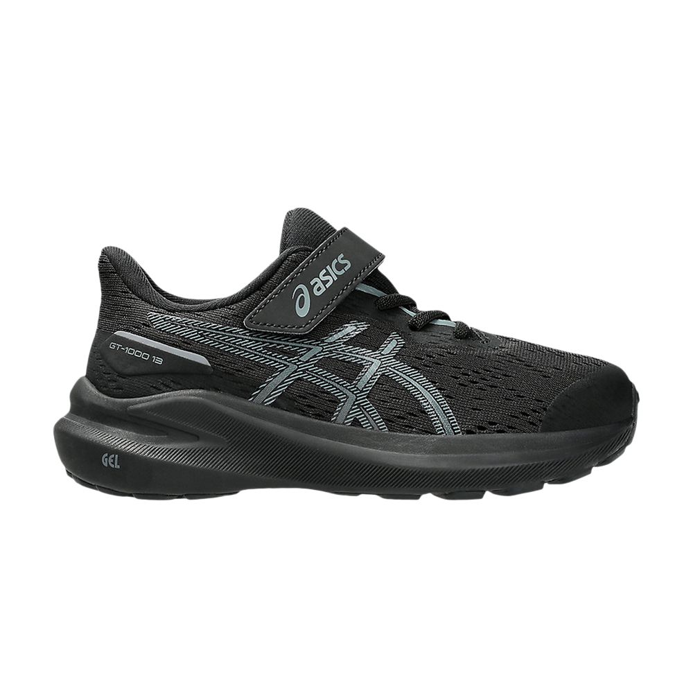 Pre-owned Asics Gt 1000 13 Ps 'black Steel Grey' | Kid's Size 1.5