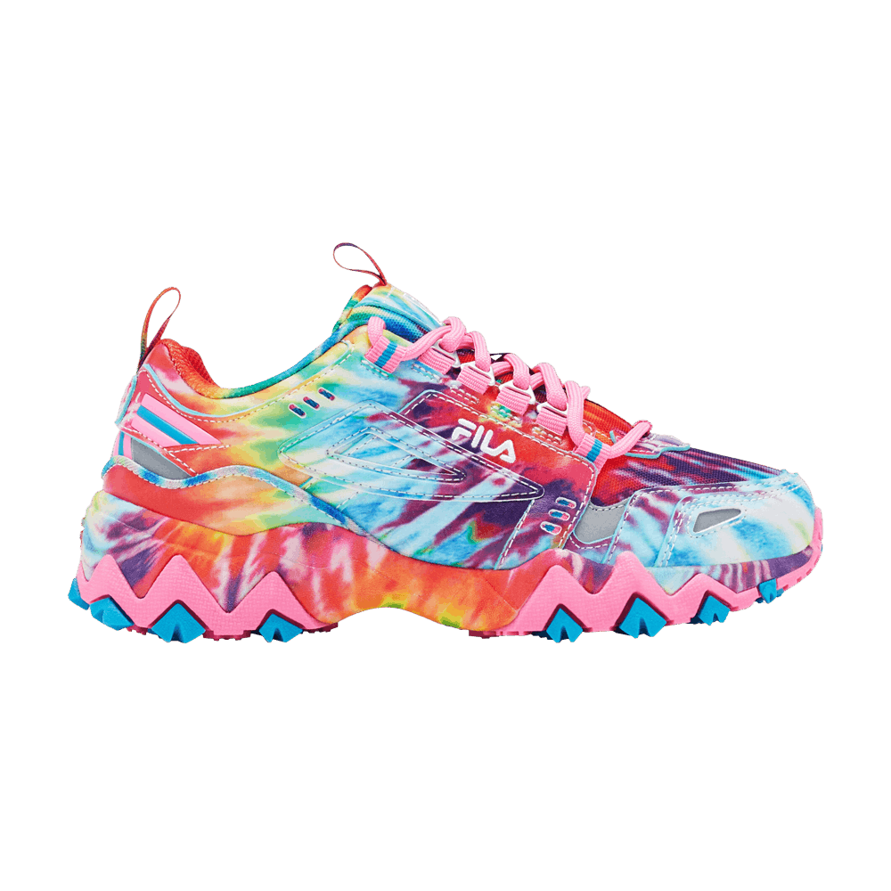 fila shoes tie dye