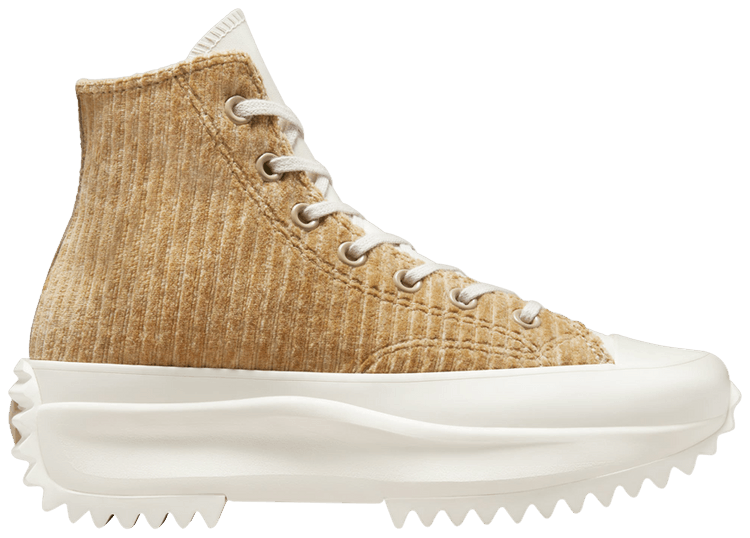 Converse Run Star Hike Platform High Striped Knit   Nomad Khaki