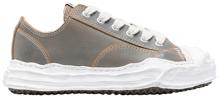 Maison Mihara Yasuhiro Hank OG Sole Vegan Leather Low Blue