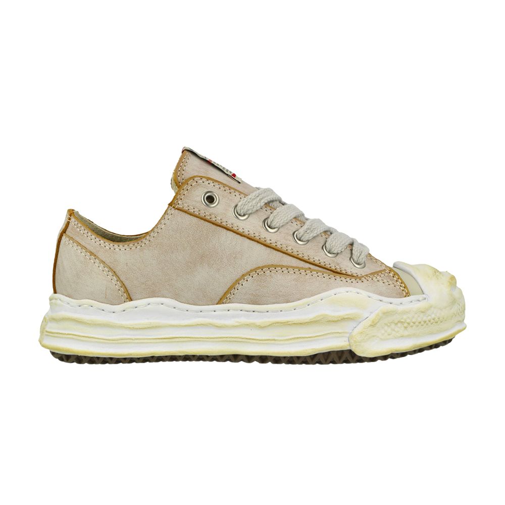 Pre-owned Miharayasuhiro Maison Mihara Yasuhiro Maison Mihara Yasuhiro Hank Og Sole Vegan Leather Low 'white' | Men's Size 36