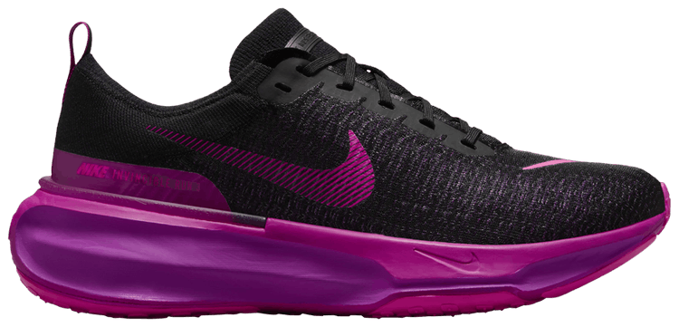 ZoomX Invincible Run Flyknit 3 Black Vivid Grape