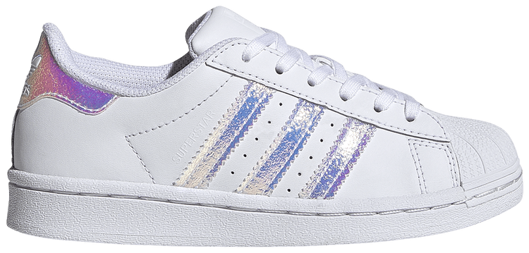 Adidas Superstar C White Iridescent