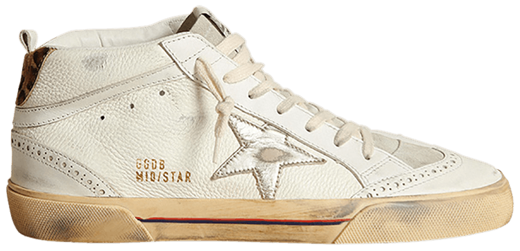 Golden Goose Wmns Mid Star Cream Beige