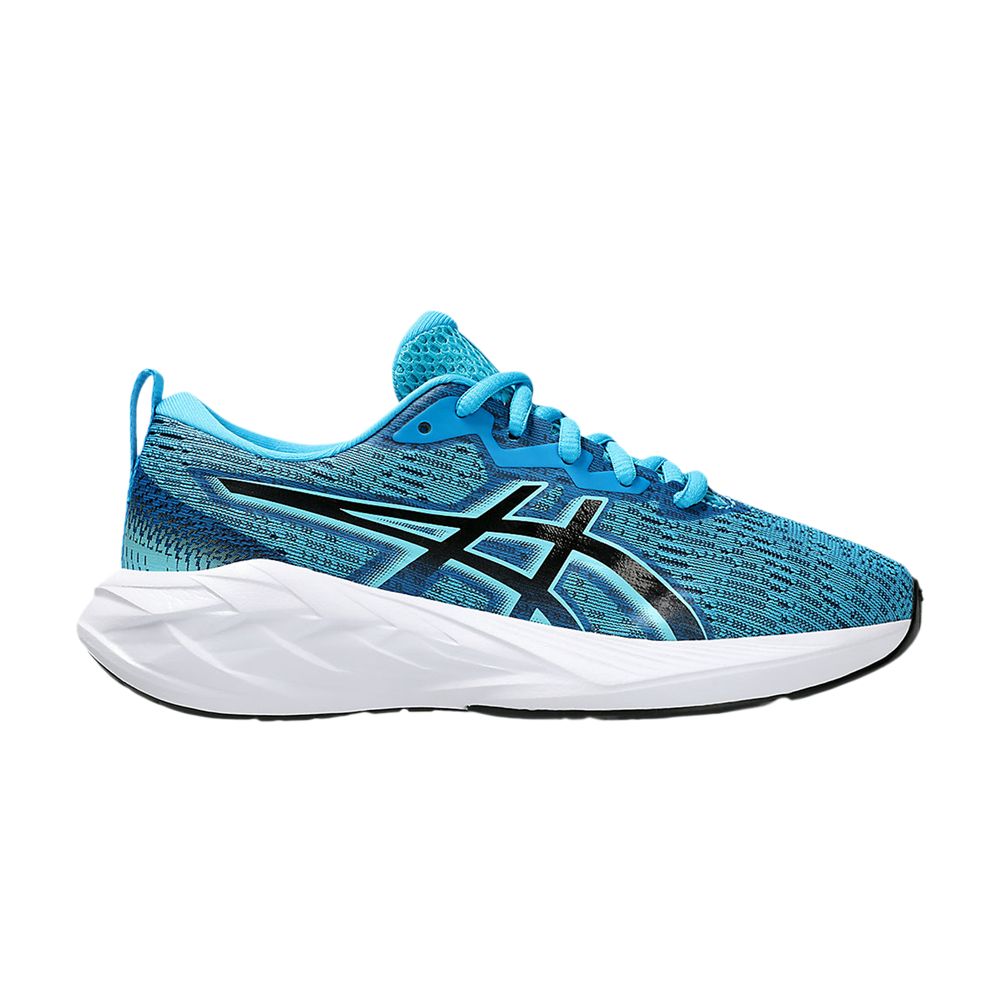 Pre-owned Asics Novablast 4 Gs 'digital Aqua' | Blue | Kid's Size 3