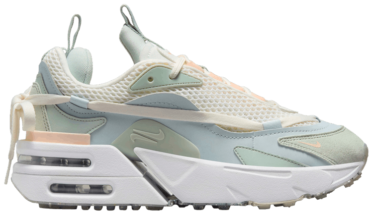 Size 11.0 Wmns Air Max Furyosa Sail Light Silver Crimson Tint