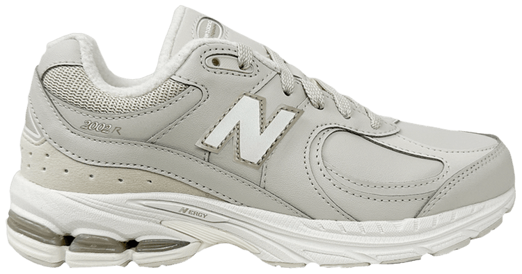 New Balance 2002R Big Kid Wide Beige Fleece Lined